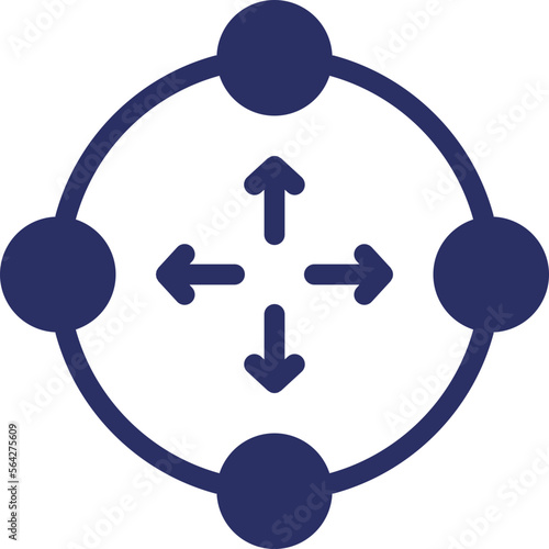 Absorb, engage Vector Icon
