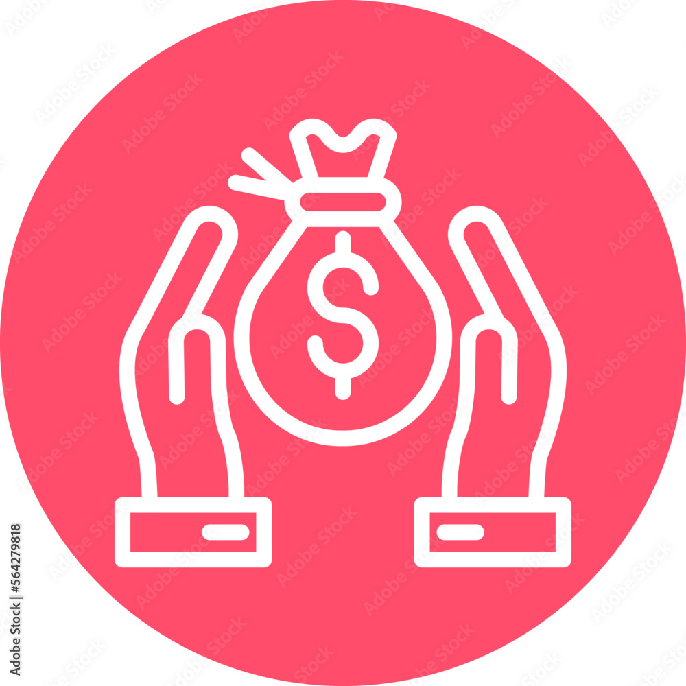 Fototapeta premium Savings Icon Style