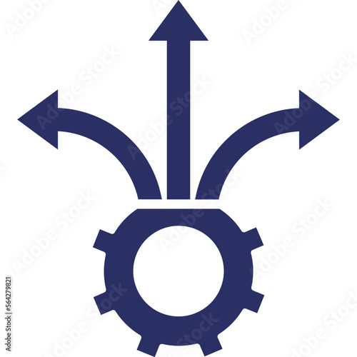 Changes, cogwheel Vector Icon

