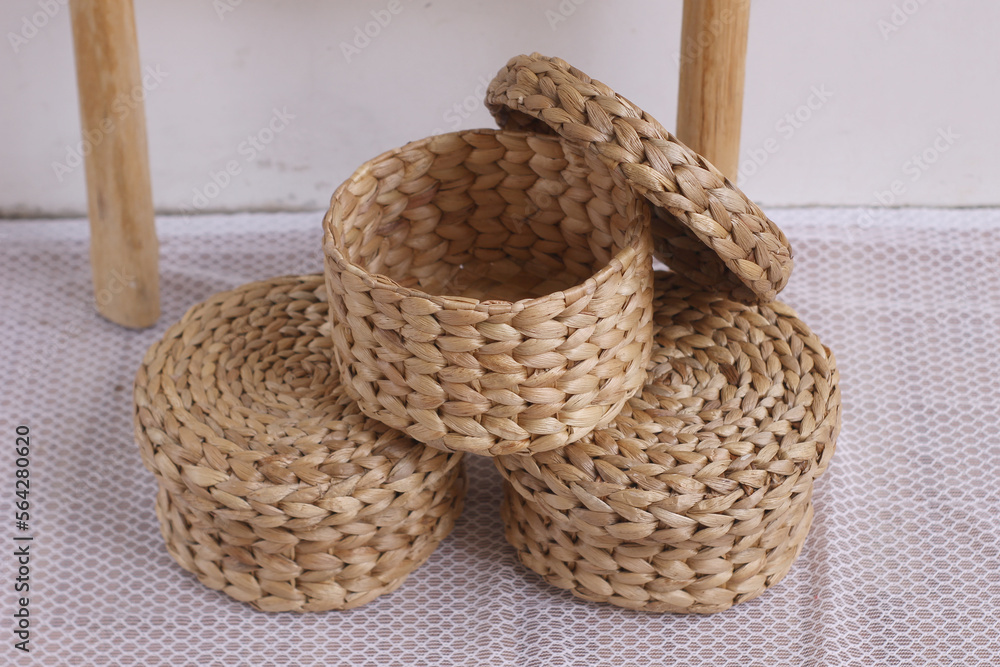 Obraz premium handmade wicker basket