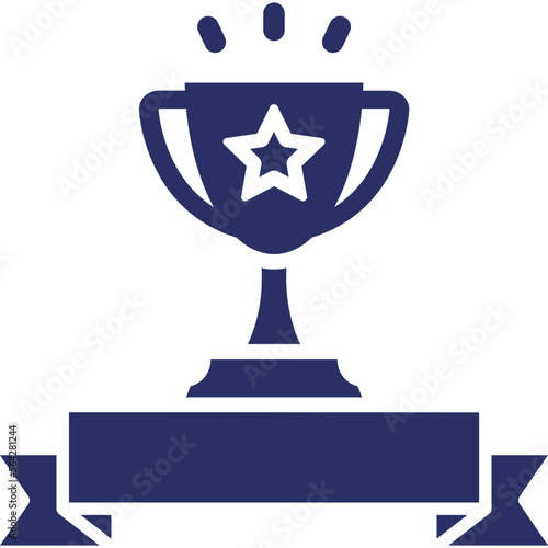 Award, mastery Vector Icon

