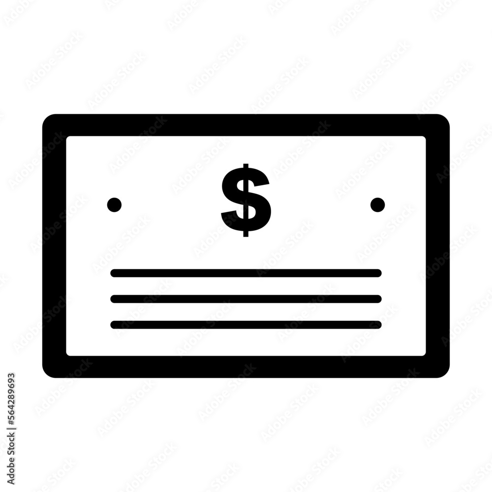 Government Bond Icon. Bond. Dollar government bond. Vector. Government Bond Icon. Bond. Dollar government bond. Vector.