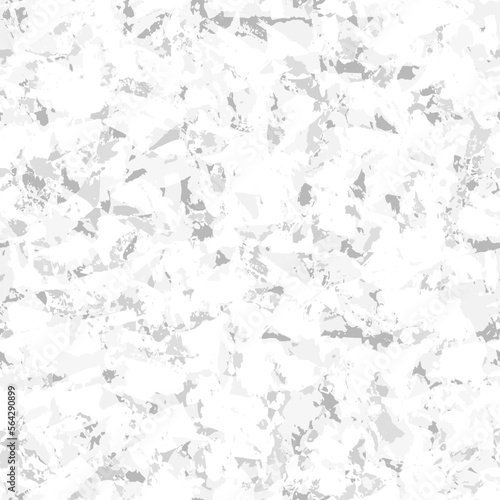 White texture seamless vector pattern. Distressed granite concrete texture. Stone wall background.