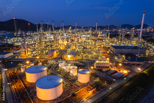 Industry Drone Aerial View