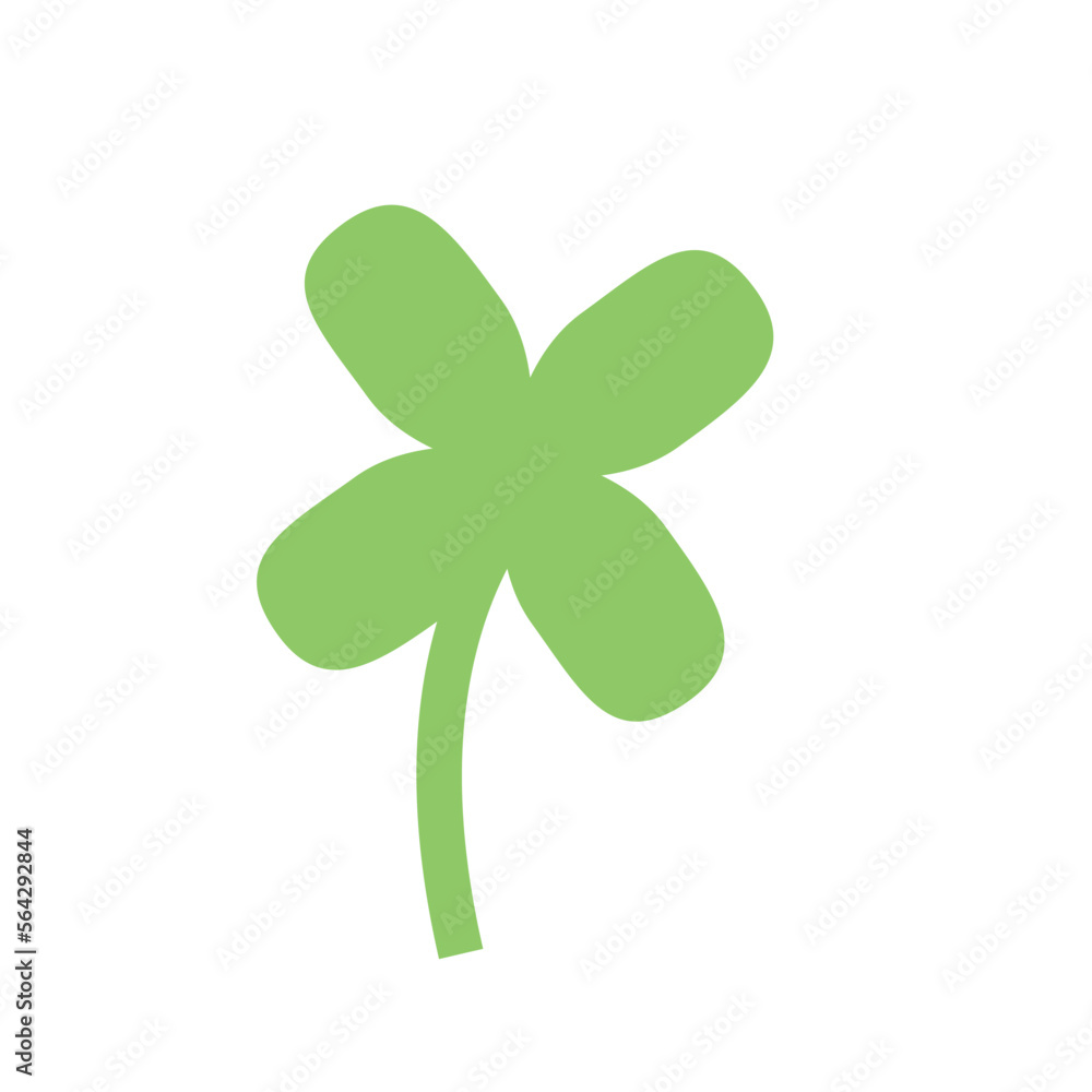 Four leaf sparkle clover vector icon. Lucky symbol of the Irish beer festival St. Patrick. vector green clover. Four leaf sparkle clover vector icon. Lucky symbol of the Irish beer festival St. Patrick. vector green clover.