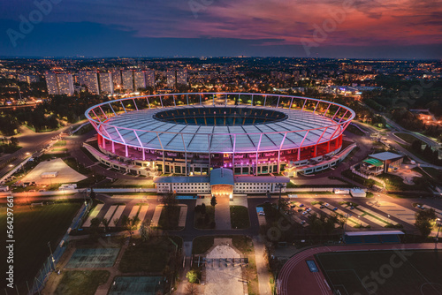 Obraz na płótnie Stadion Ślaski - Chorzów - Park Śląski w salonie