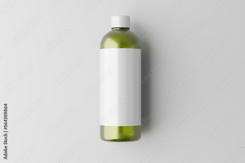 green juice bottle