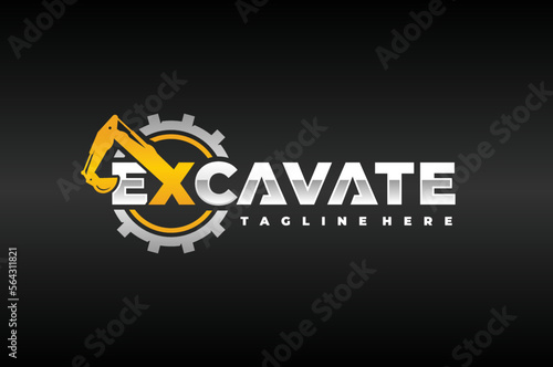 excavator gear logo