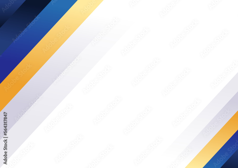 Modern blue and gold shape background Modern blue and gold shape background