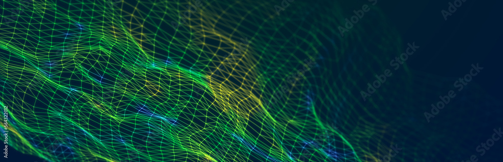 Digital technological background. Abstract structure with connected dots and lines. Big data. 3D rendering. Digital technological background. Abstract structure with connected dots and lines. Big data. 3D rendering.
