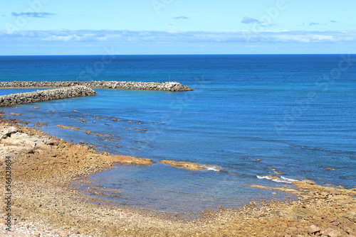 beach and sea in Adelaide, Australia 