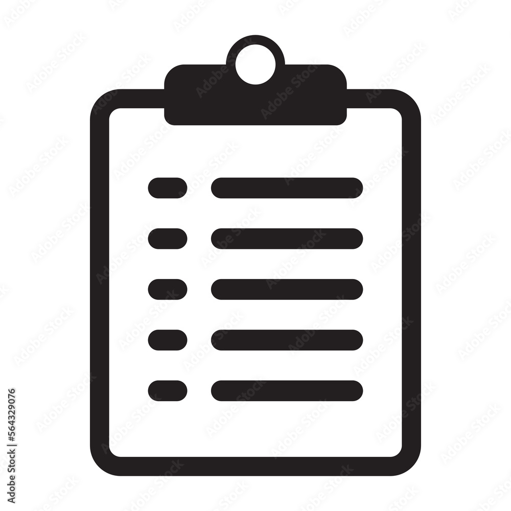Clipboard Icon To Do List Icon Checklist Icon For Web Site And App Clipboard Icon To Do List Icon Checklist Icon For Web Site And App