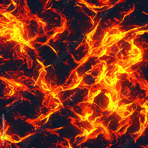 High-Resolution Fire Overlay Texture Background Showcasing the Intense Colors and Dynamic Movement of Flames, Perfect for Adding a Touch of Energy to any Design