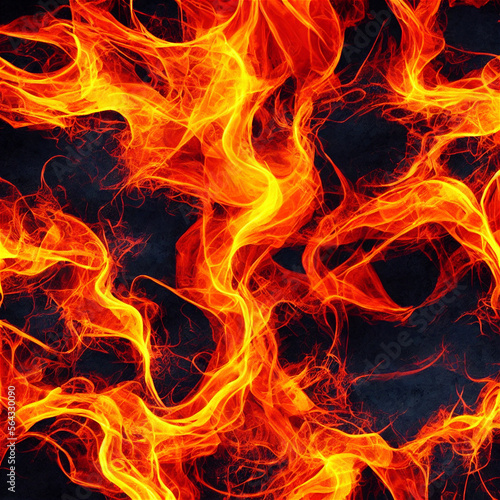 High-Resolution Fire Overlay Texture Background Showcasing the Intense Colors and Dynamic Movement of Flames, Perfect for Adding a Touch of Energy to any Design