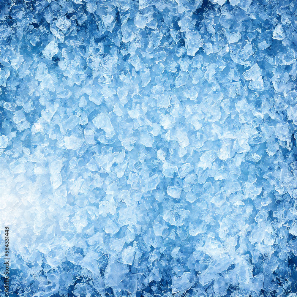 High-Resolution Ice Texture Background Showcasing the Glistening and Transparent Surface of Frozen Water, Perfect for Adding a Touch of Winter to any Design and  Conveying a Sense of Coldness