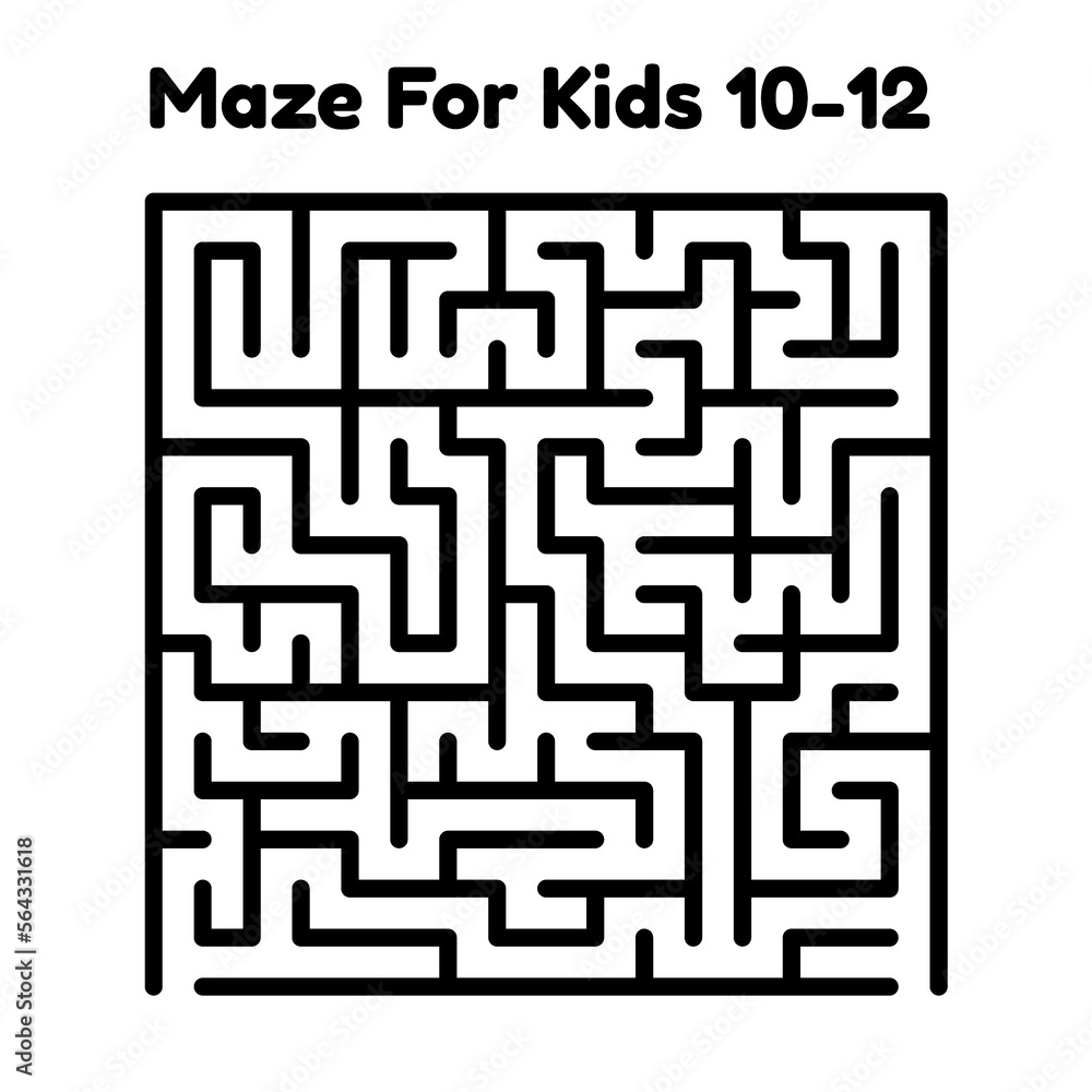 Maze Puzzle For Kids