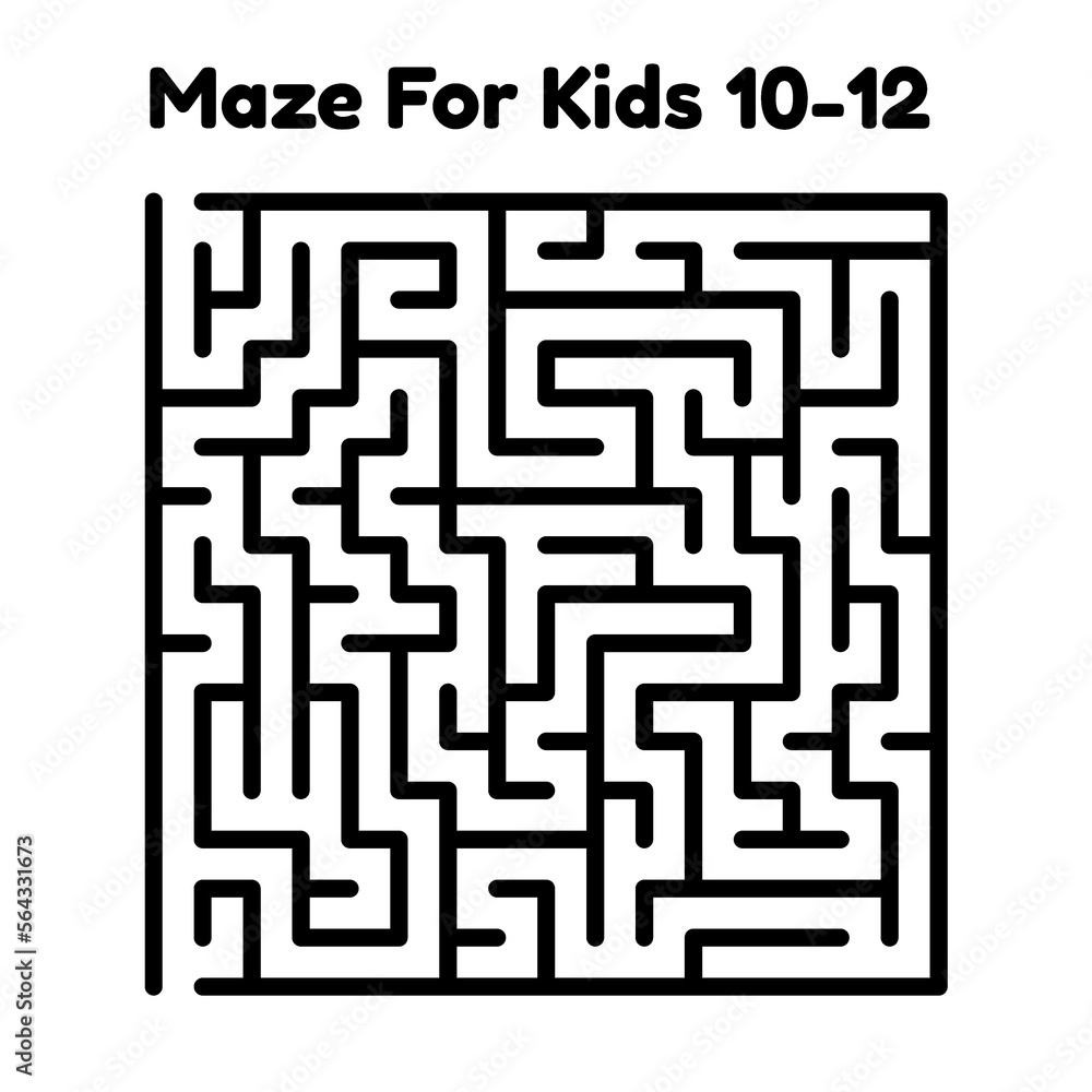 Maze Puzzle For Kids