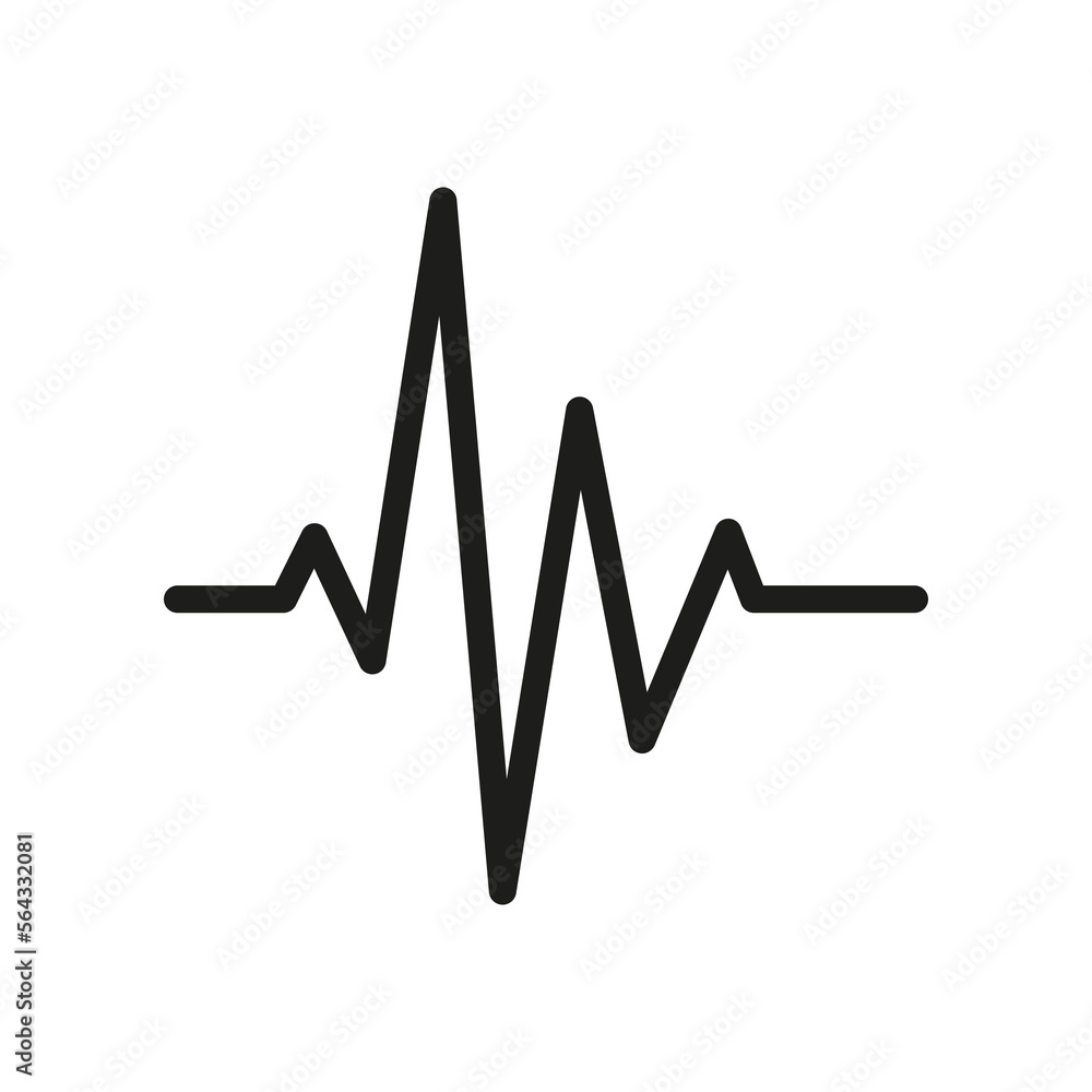 Heartbeat Line Icon. Human Heart Beat Symbol. Healthy Pulse Rhythm Linear Pictogram. Cardiogram Outline Icon. Emergency Cardiac Diagnosis. Editable Stroke. Isolated Vector Illustration Heartbeat Line Icon. Human Heart Beat Symbol. Healthy Pulse Rhythm Linear Pictogram. Cardiogram Outline Icon. Emergency Cardiac Diagnosis. Editable Stroke. Isolated Vector Illustration