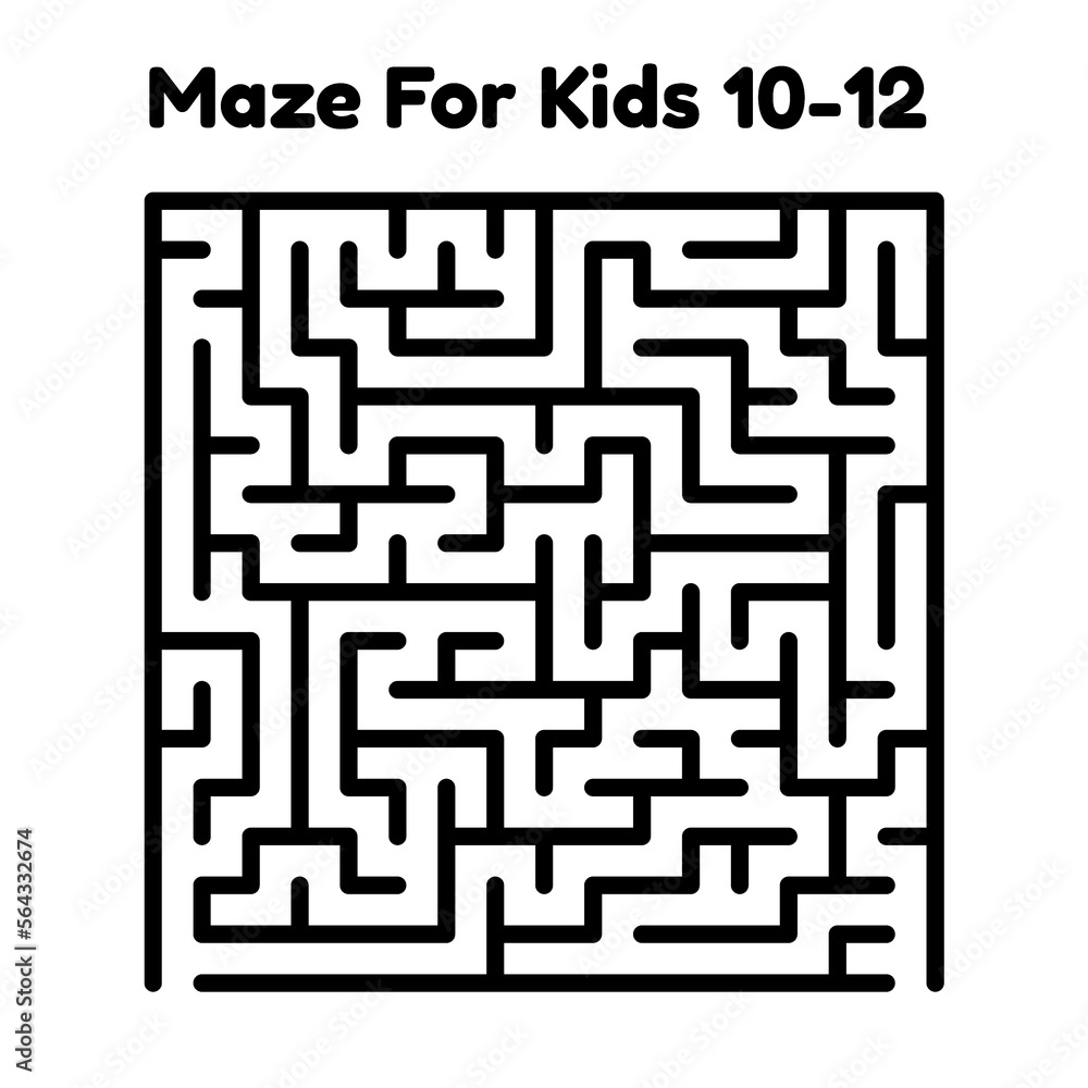 Maze Puzzle For Kids