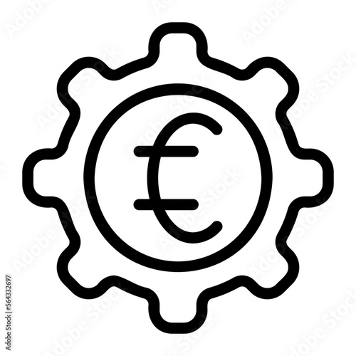 euro line icon