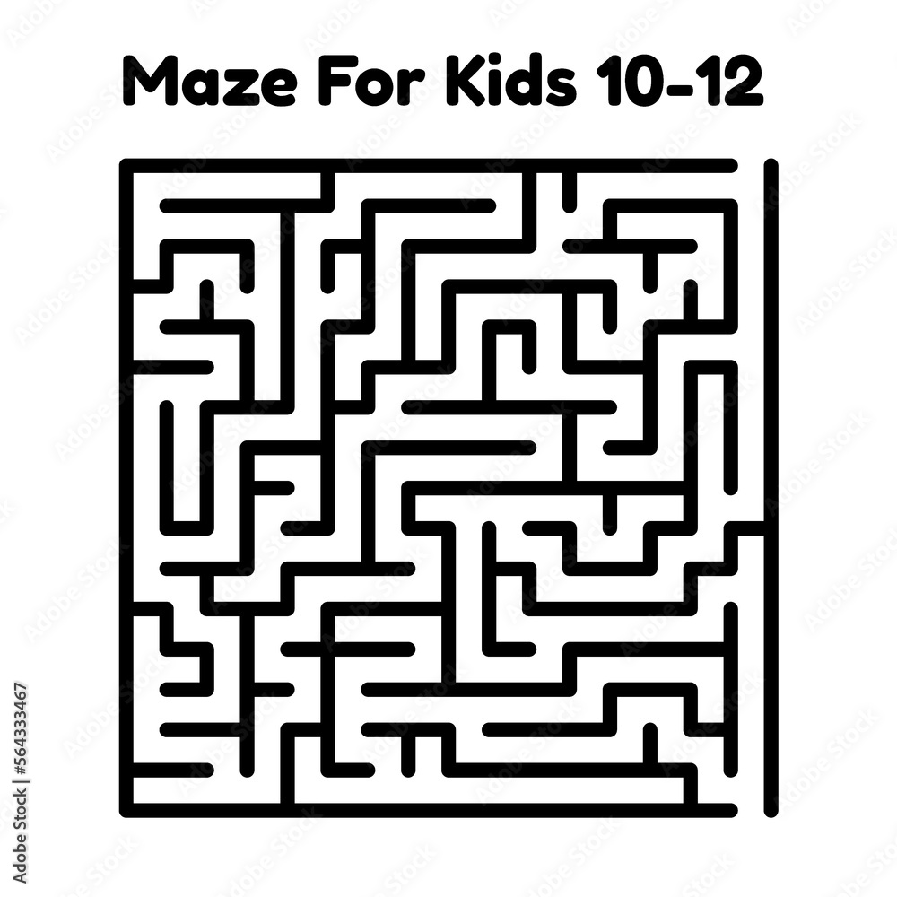 Maze Puzzle For Kids