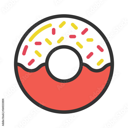 Donuts doodle