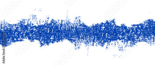 Navy blue brush stroke background. Blue ink splash on backdrop. Brush background for wallpaper, paint splatter template, dirt banner, watercolor design, dirty texture. Trendy brush background, vector
