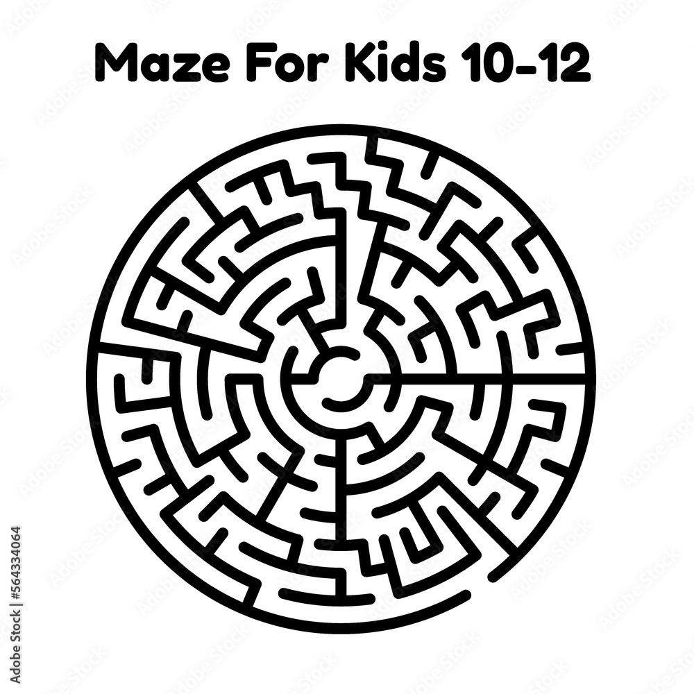 Maze Puzzle For Kids