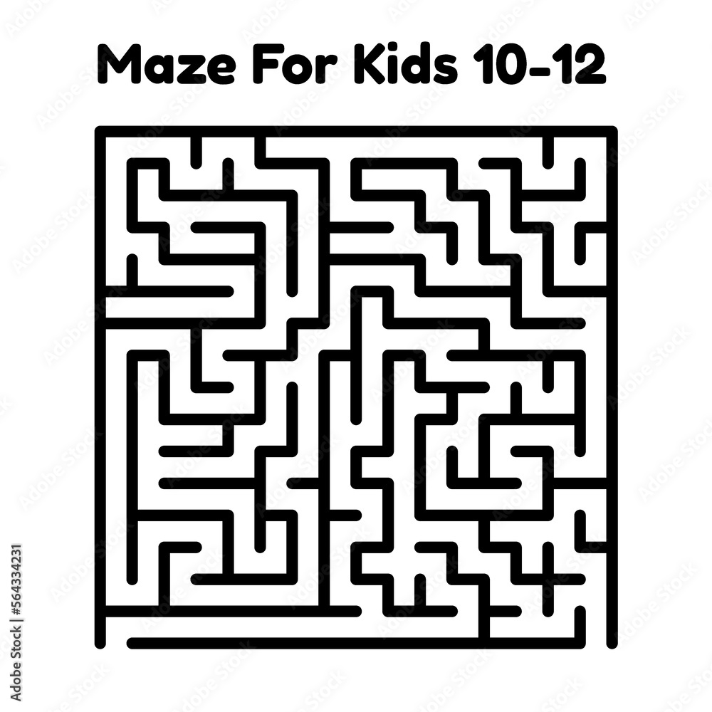 Maze Puzzle For Kids Maze Puzzle For Kids