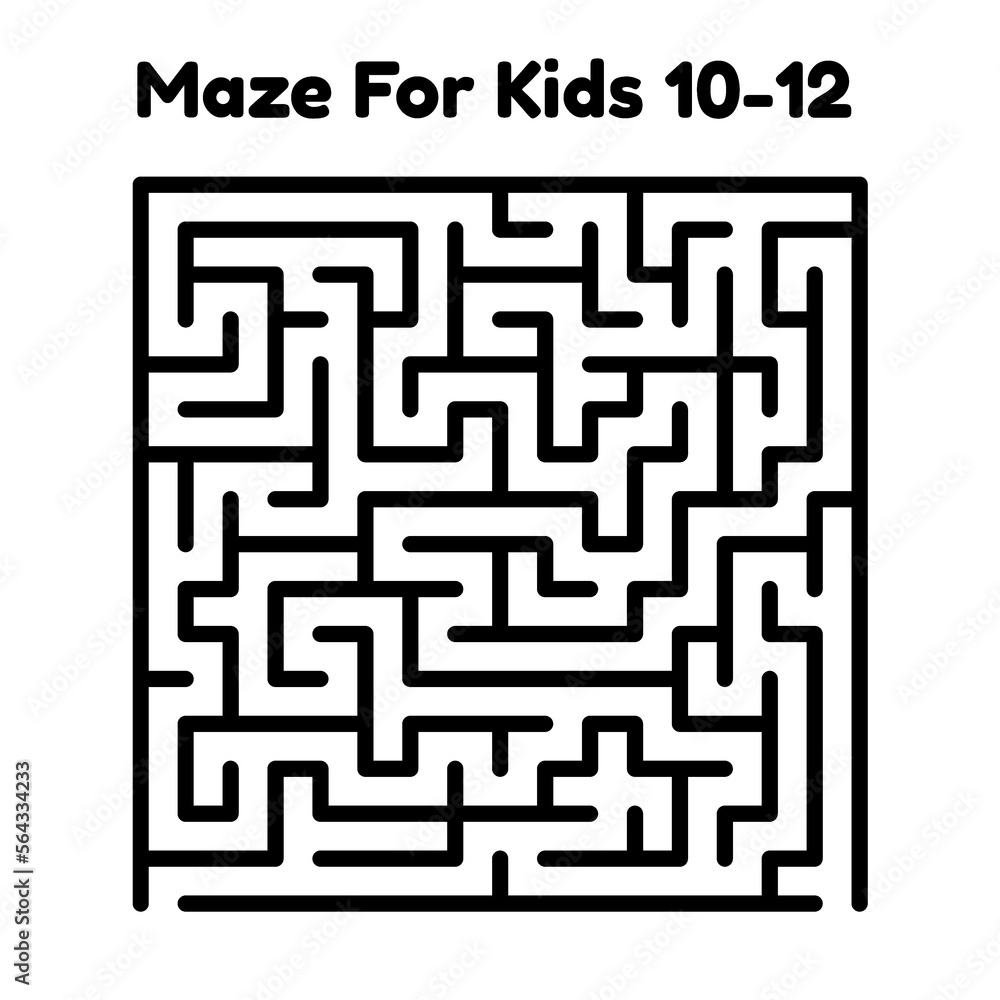 Maze Puzzle For Kids