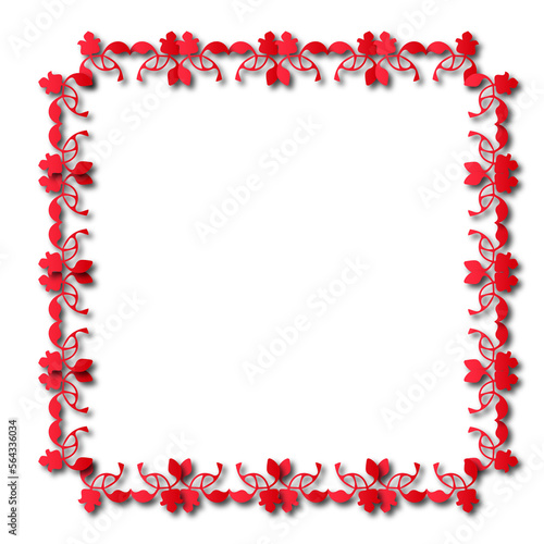 Wallpaper Mural frames in vintage style with elements of ornament, art, pattern, background, texture Torontodigital.ca
