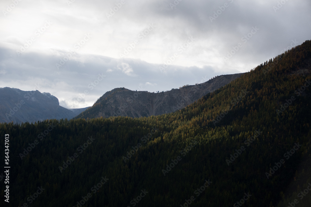 Naklejka premium Montagnes