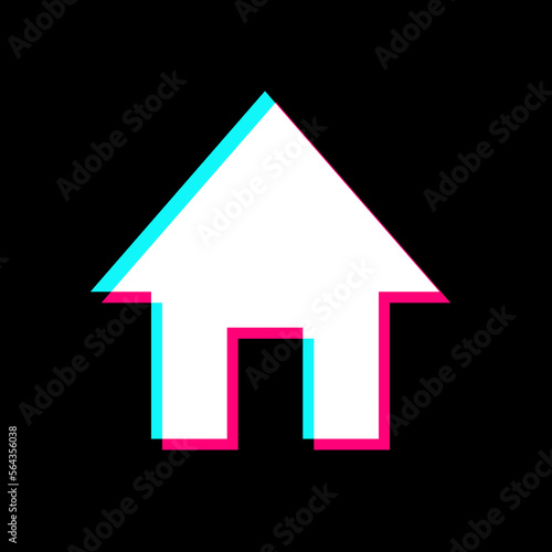 Home icon popular social network style