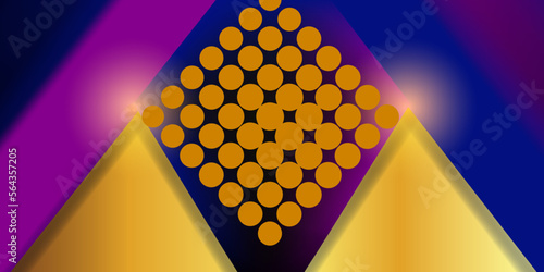 Pink Blue Purple Golden Royal Award Graphic Lines Background Polygonal Triangles Elegant Shining Template Modern Luxury Premium Corporate Abstract Design