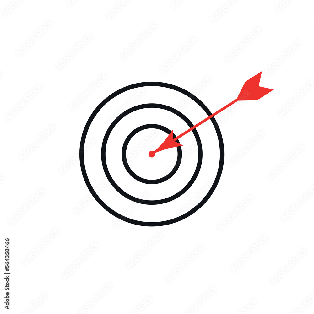 Icon marketing target graphic design single icon vector illustration Icon marketing target graphic design single icon vector illustration
