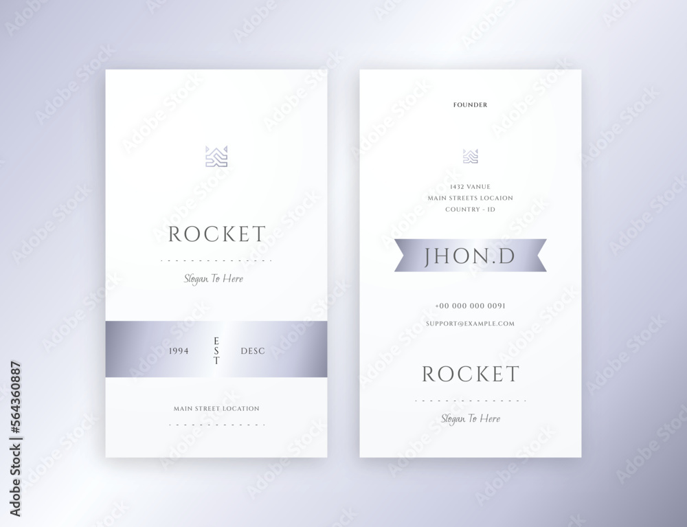Vertical Business Card Editable Template Vertical Business Card Editable Template