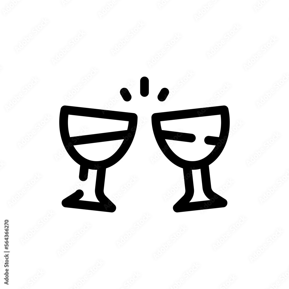 toast line icon toast line icon
