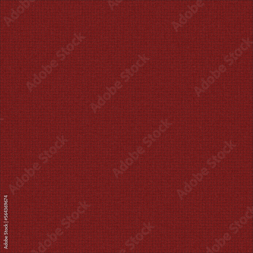 Red wool fabric canvas texture background. cotton texture