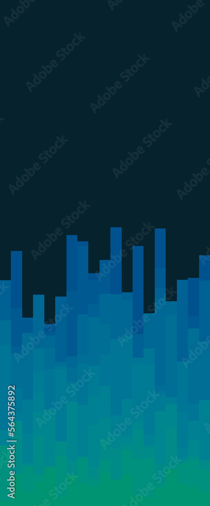 Abstract Geometric landscape vector image. Neutral print Abstract Geometric landscape vector image. Neutral print