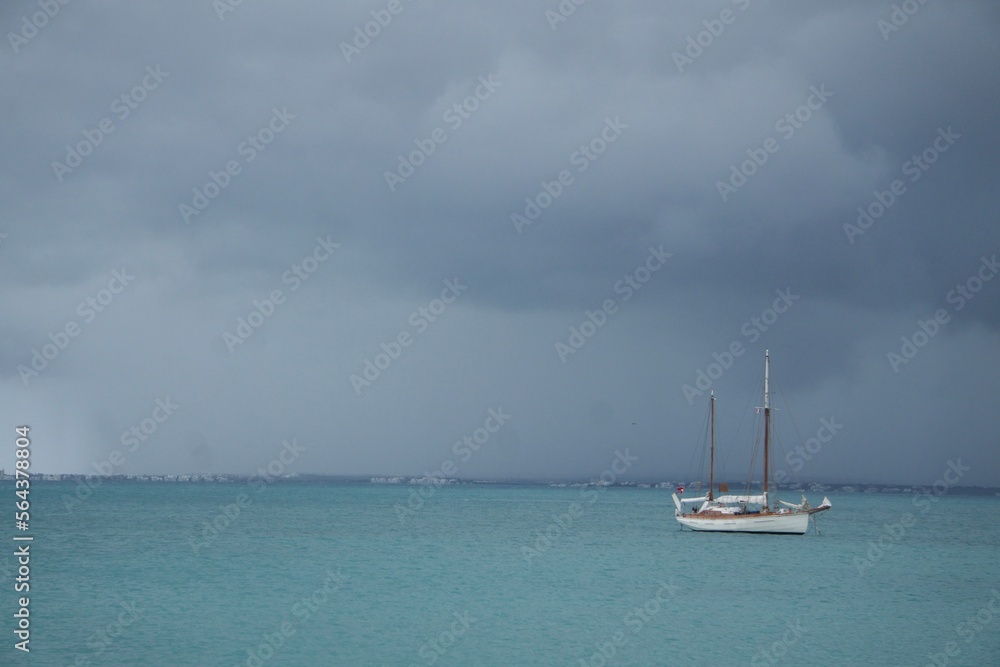 Obraz premium sailboat in the sea