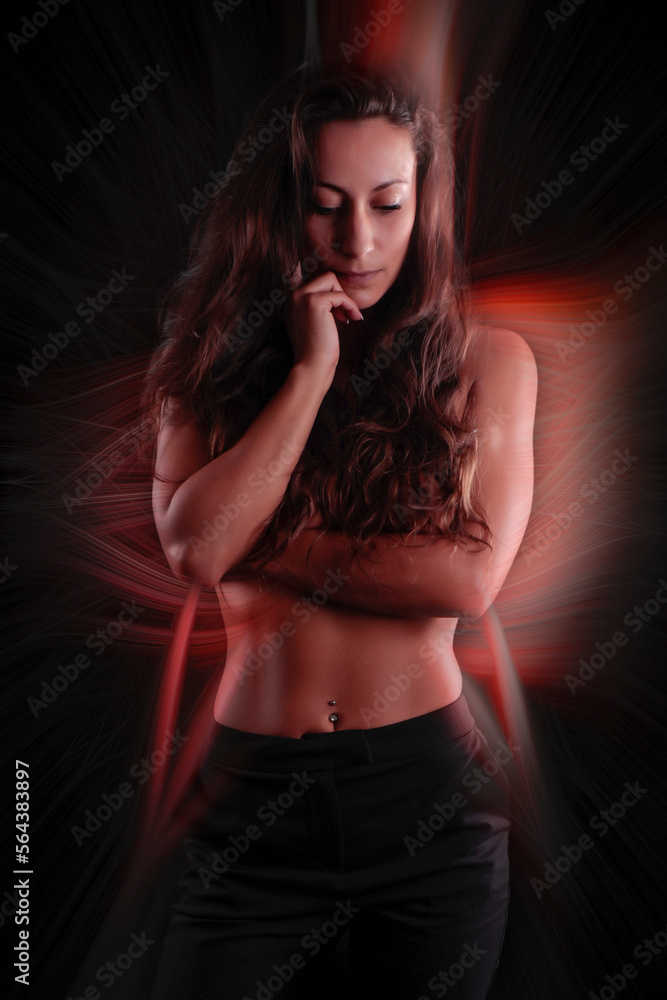 Fototapeta premium Femme...