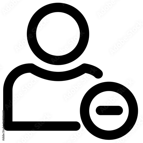 Remove contact icon stroke