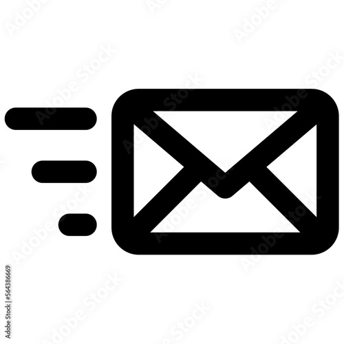 Send email  icon stroke