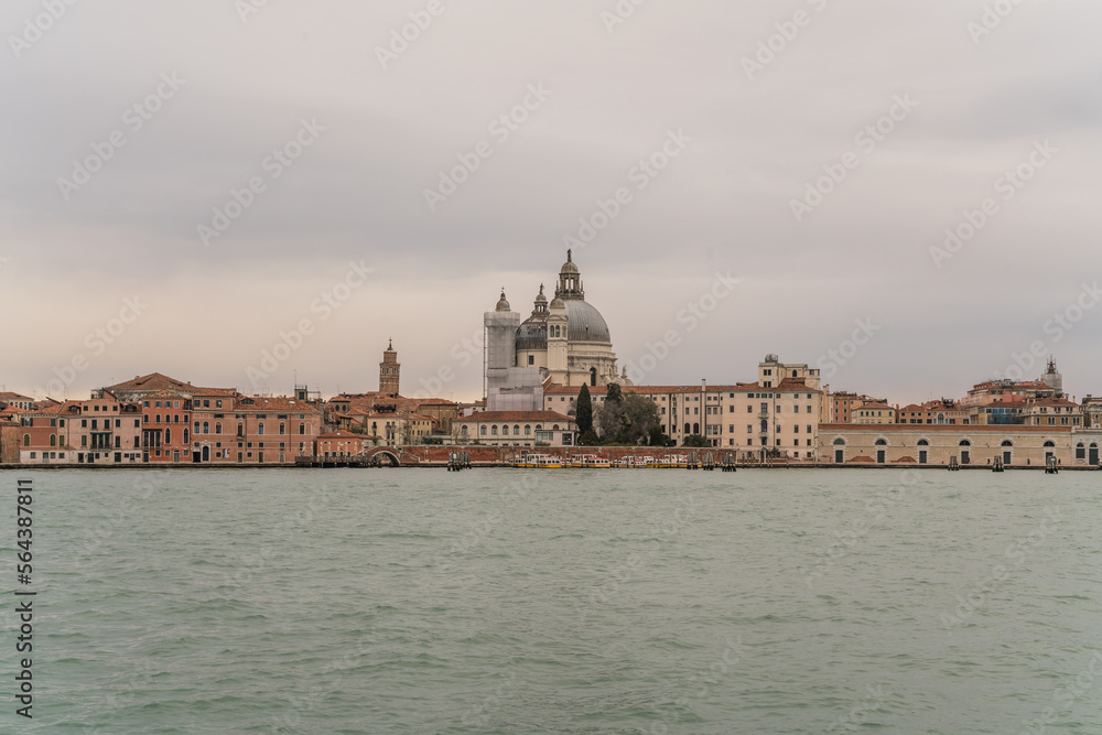 Beautiful view of Venice, Italy and lagoon