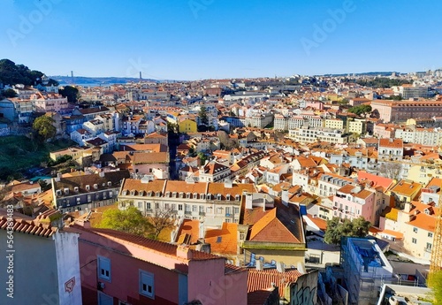 view of the Lisboa in Portugal 
