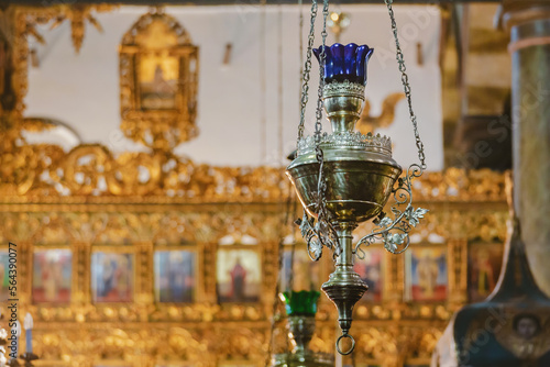 Photography Candle in the interior of St