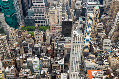 Canvas Print New York City from above