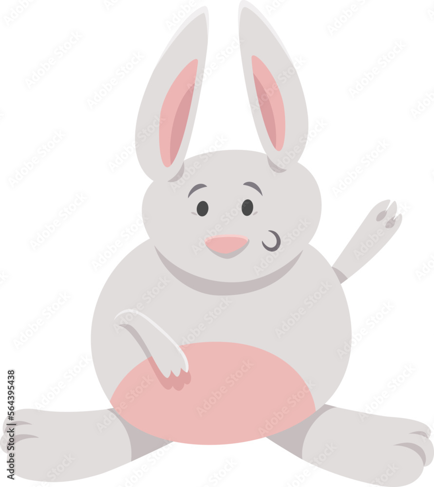 funny rabbit or bunny cartoon animal character funny rabbit or bunny cartoon animal character