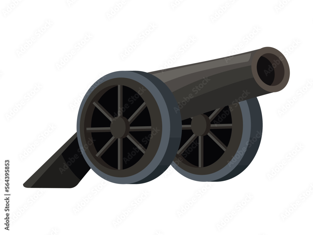 cannon antique weapon Stock Vector Adobe Stock
