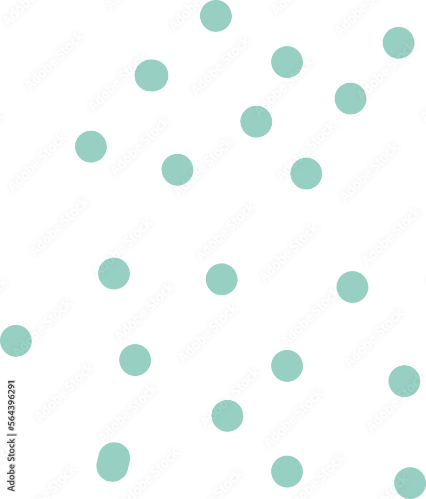 Abstract hand drawn shape design element